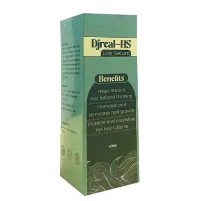 Djreal-HS Hair Serum | For Hair Fall Control & Hair Follicle Stimulation